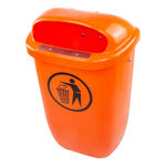 Potřeby Pro Údržbu Hřiště Tegra Abfallbehälter orange 50 l